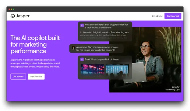 Jasper AI Platform: Scale Up Marketing Content with AI